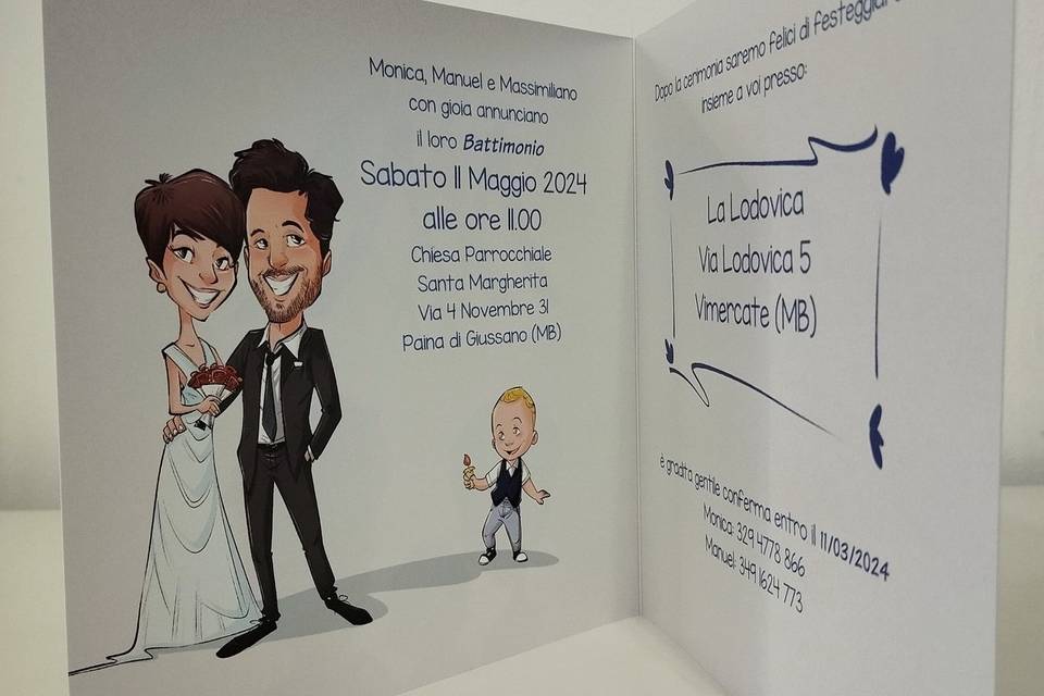 Partecipazione di nozze