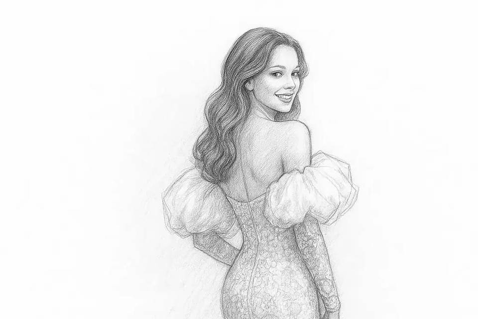 Bozzetti Abito Sposa