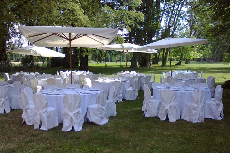 Ricevimento in giardino