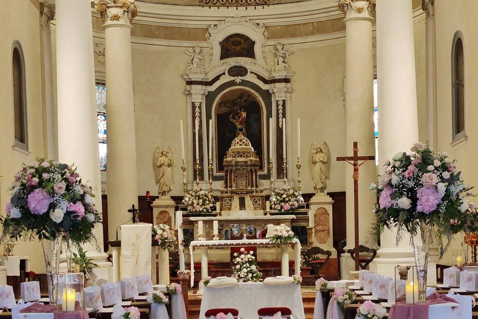 Allestimento chiesa