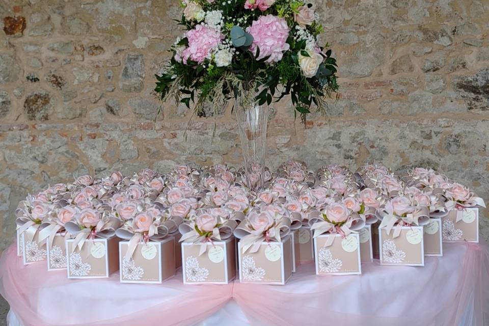 Allestimento bomboniere