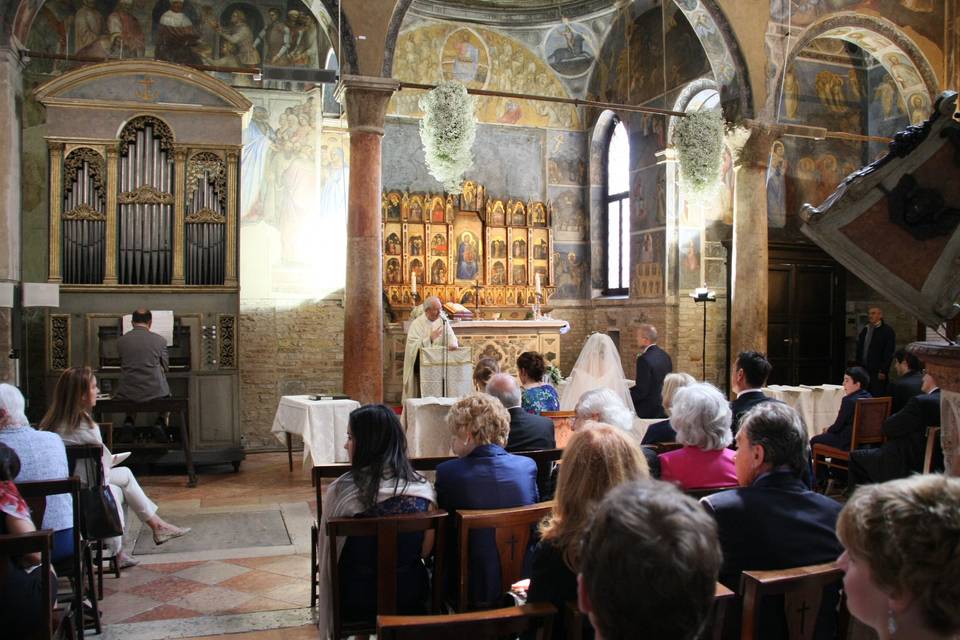 Cerimonia in chiesa