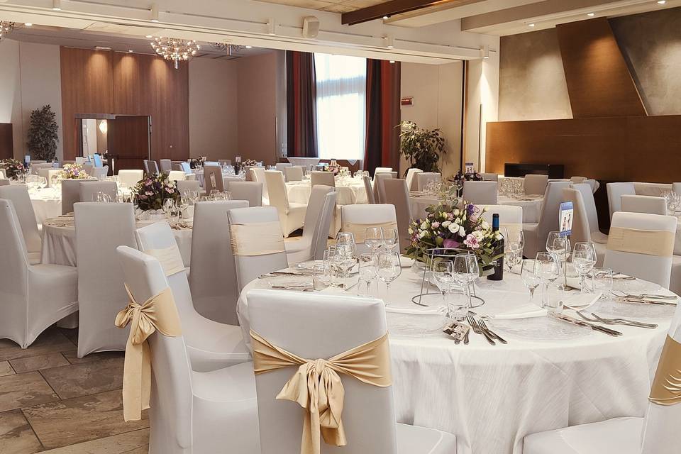 Sala allestita