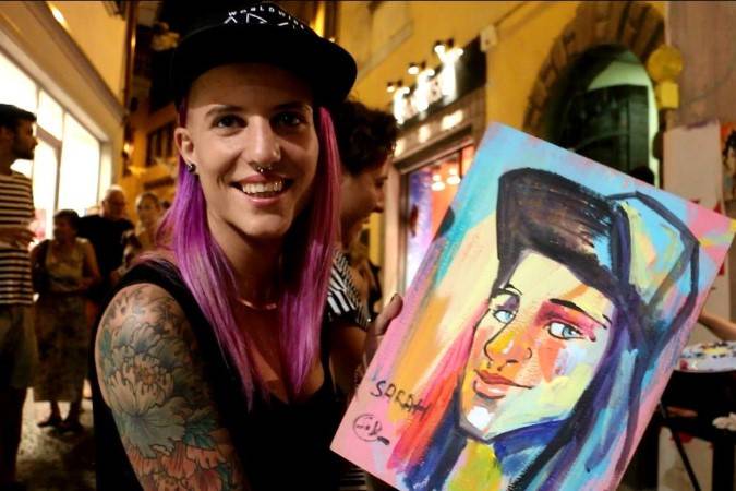 Caricaturista Sabrina Stefanini