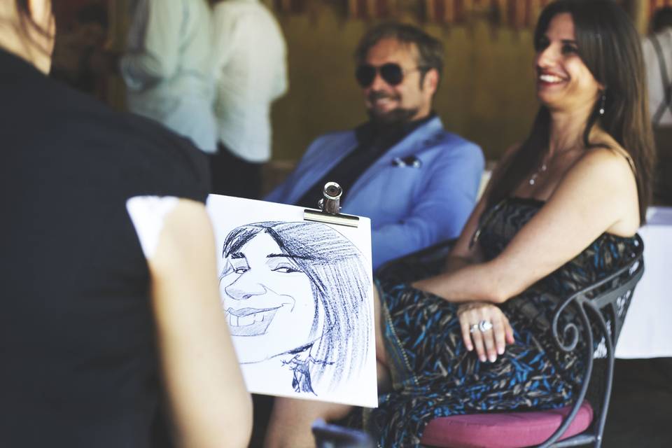 Caricaturista Sabrina Stefanini