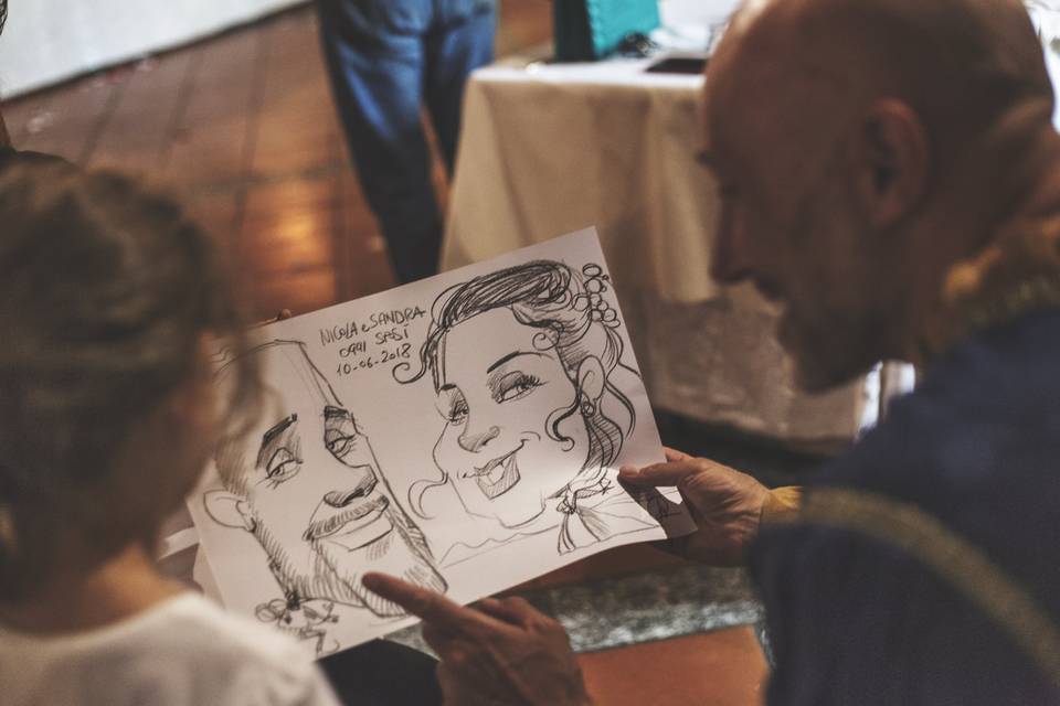 Caricaturista Sabrina Stefanini