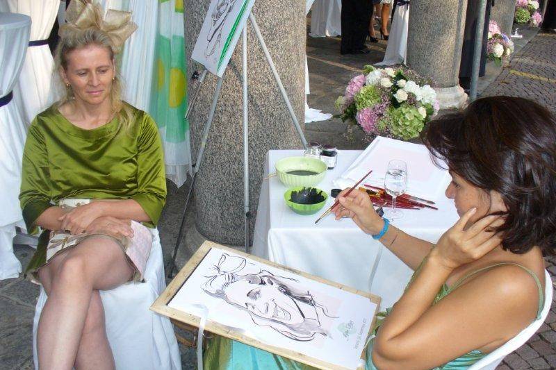 Caricaturista Sabrina Stefanini