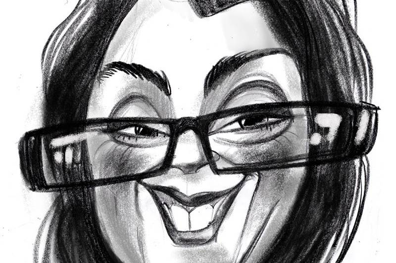 Caricaturista Sabrina Stefanini