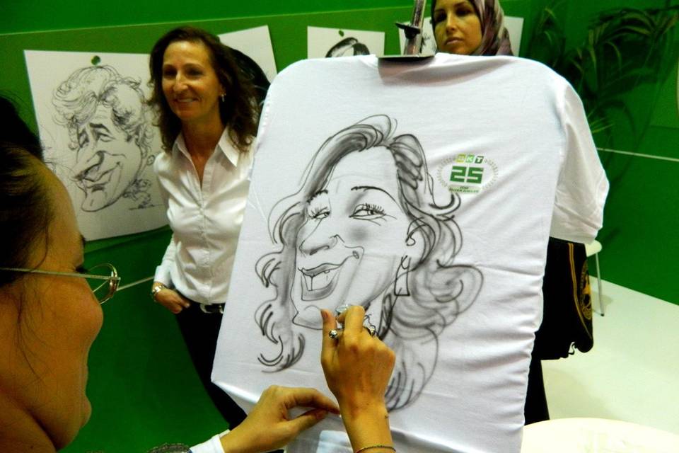 Caricaturista Sabrina Stefanini