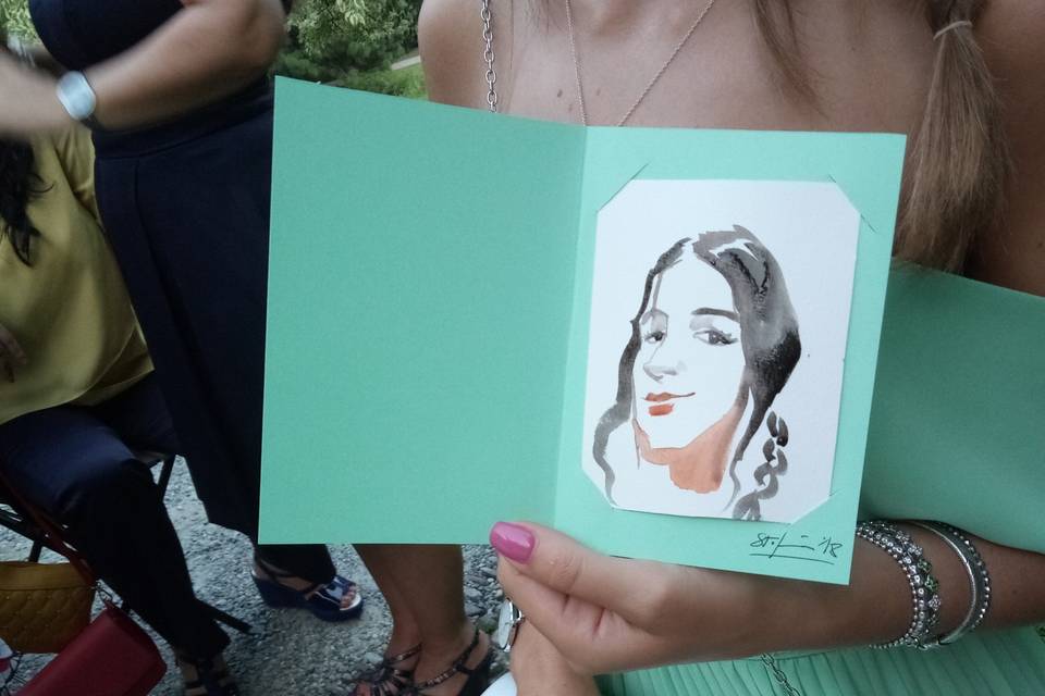 Caricaturista Sabrina Stefanini