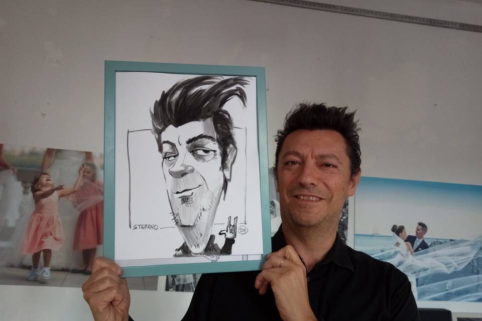 Caricaturista Sabrina Stefanini