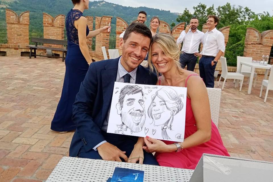 Caricaturista Sabrina Stefanini