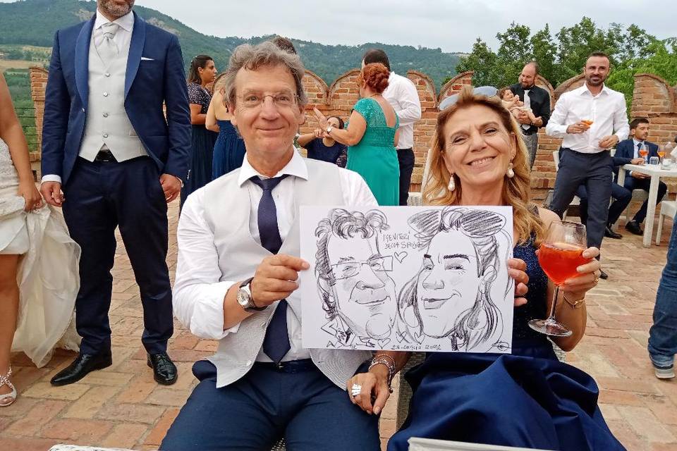 Caricaturista Sabrina Stefanini