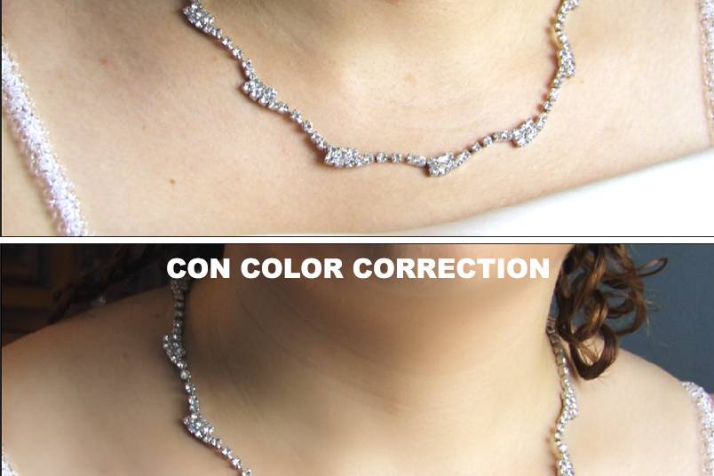 Esempio Color Correction Collo