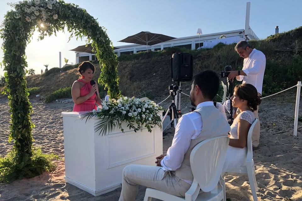 Matrimonio in spiaggia