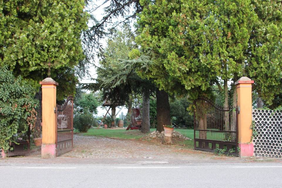 Villa Reggio Emilia ingresso