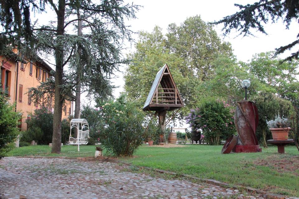 Giardino in villa