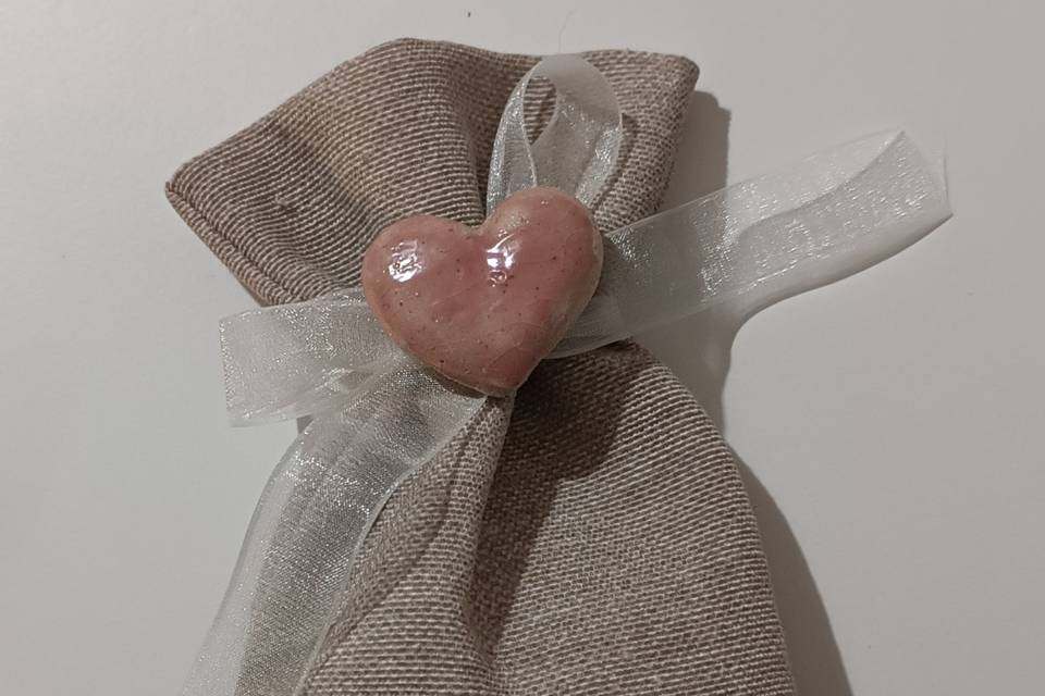 Cuori pee sacchetti