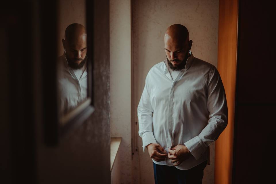 Groom preparation