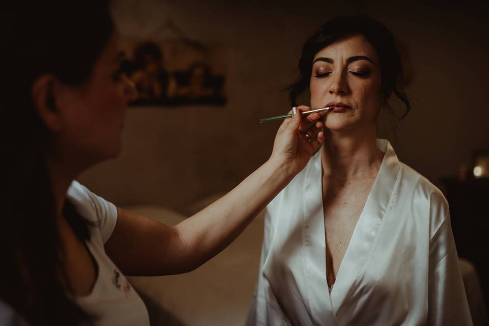 Bride make up