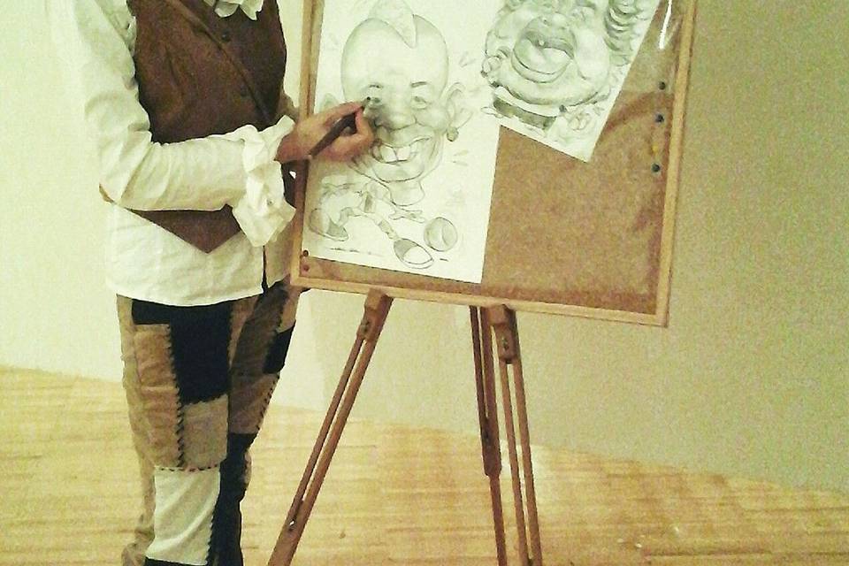 Caricaturista per matrimonio