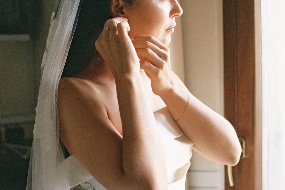 Preparazione sposa