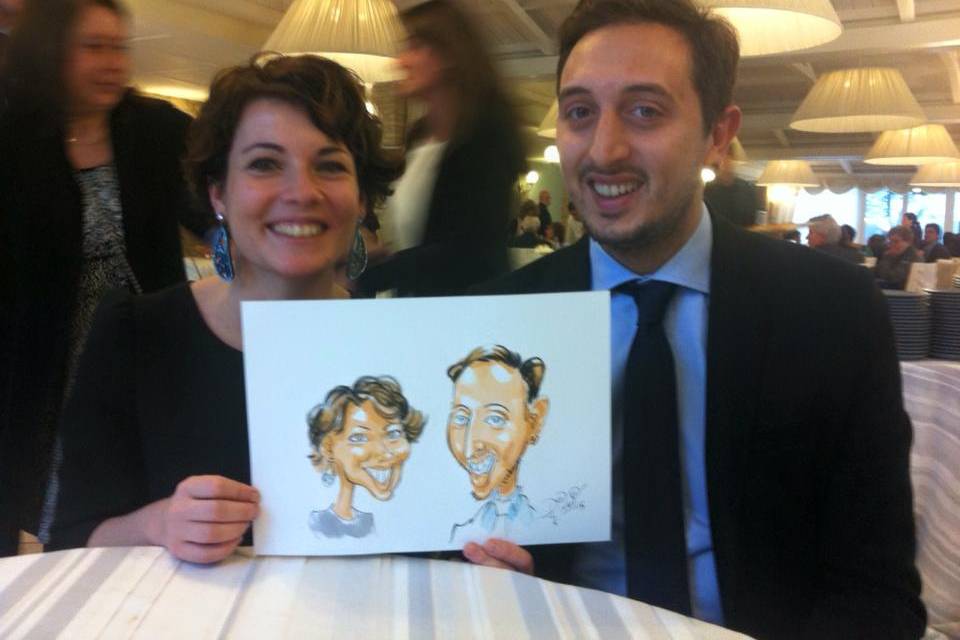 Caricature per sposi