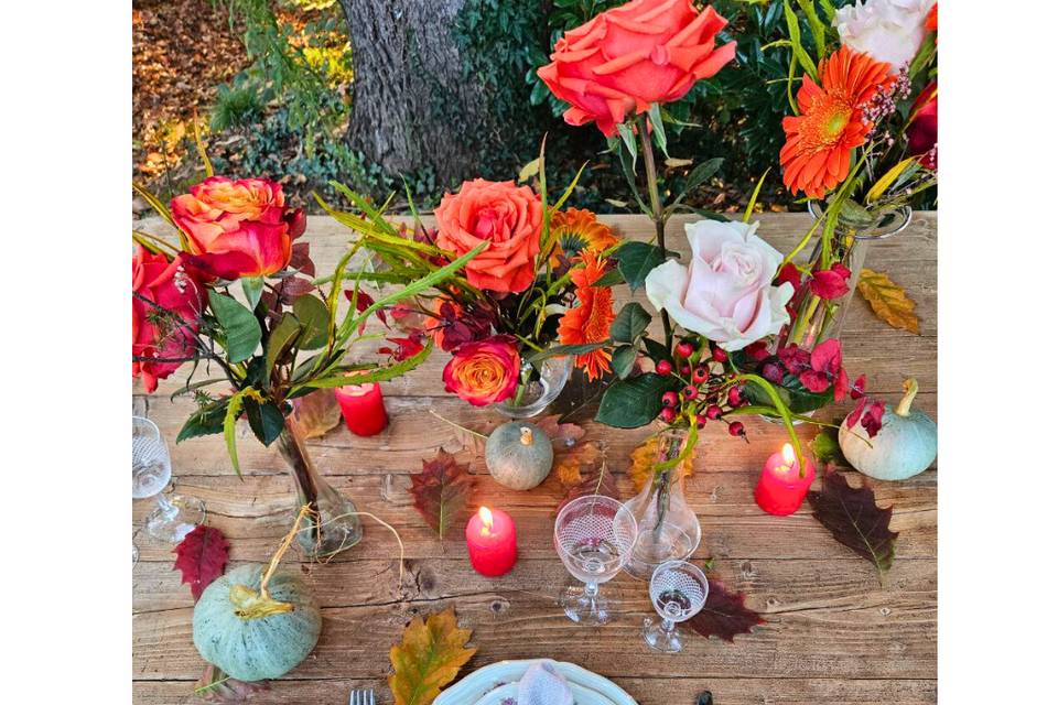 Tavolo autunnale