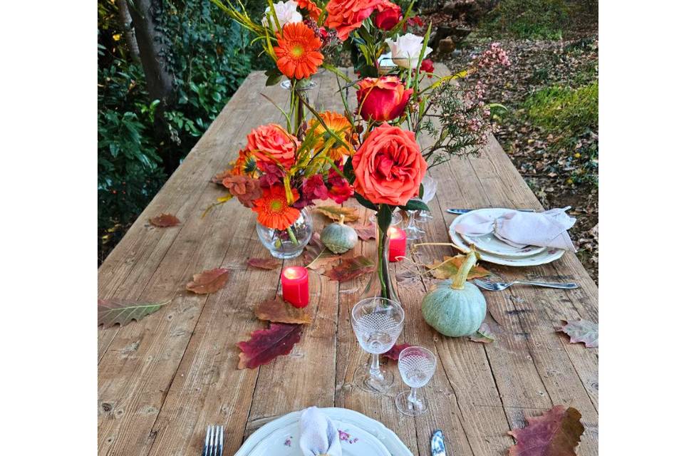 Tavolo autunnale