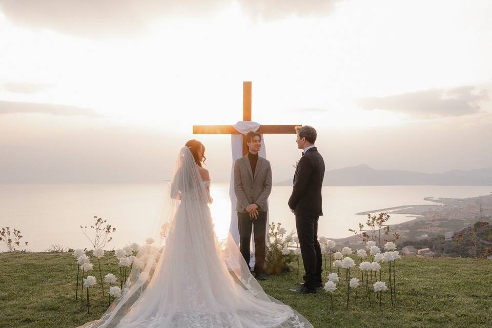 Cerimonia Cristiana Vista Mare