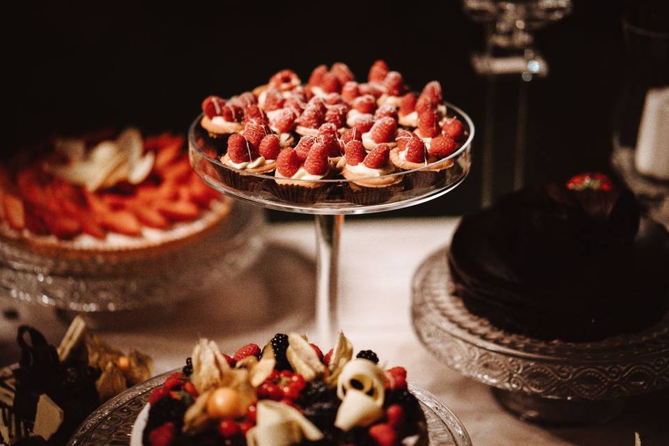 Angolo della pasticceria fresc