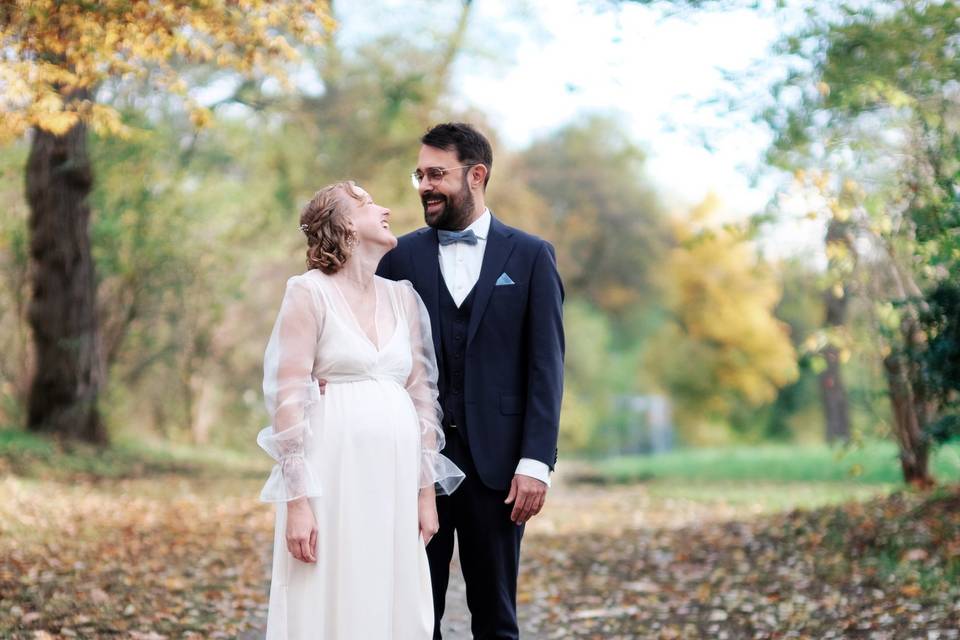 Wedding in autumn