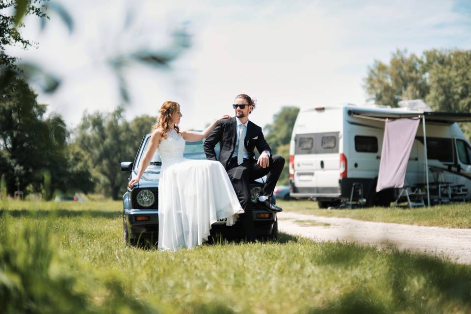 ...at the camping side