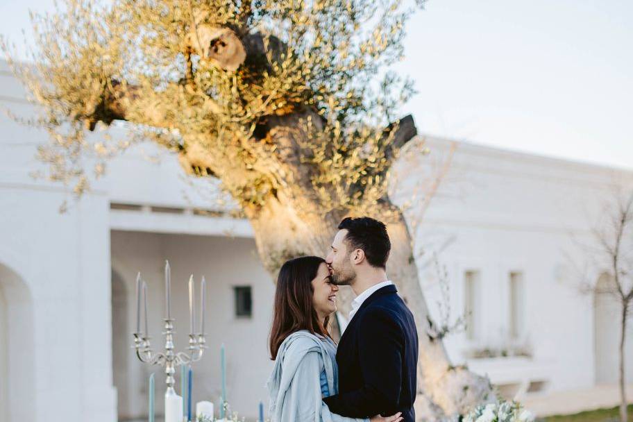 Bride and groom Table