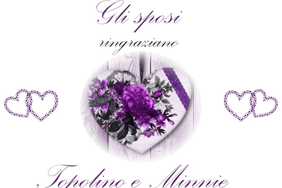 Ringraziamento cuori