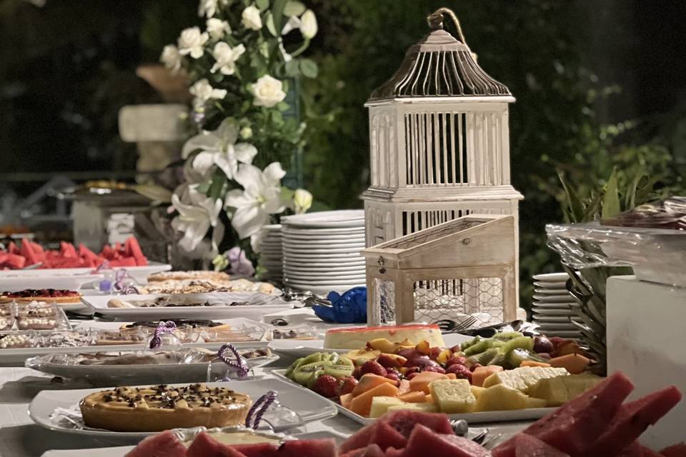 Buffet dolci e frutta