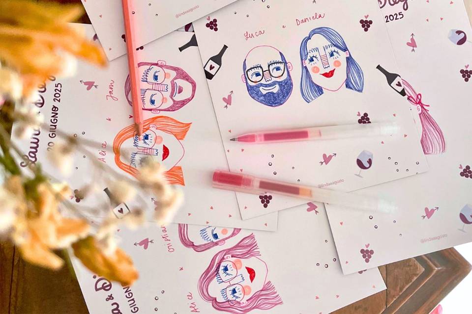 Ritratti illustrati
