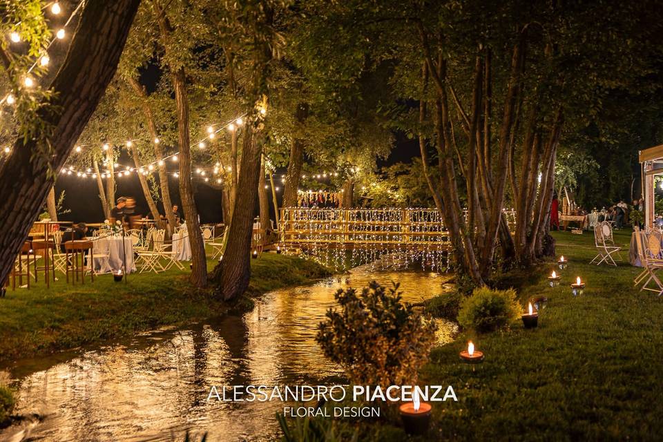 Illuminazione serale