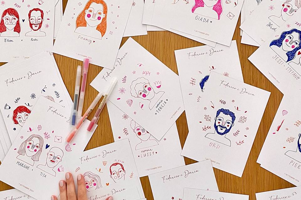 Ritratti illustrati