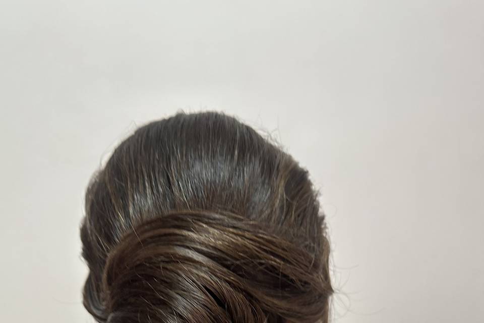 Chignon basso morbido