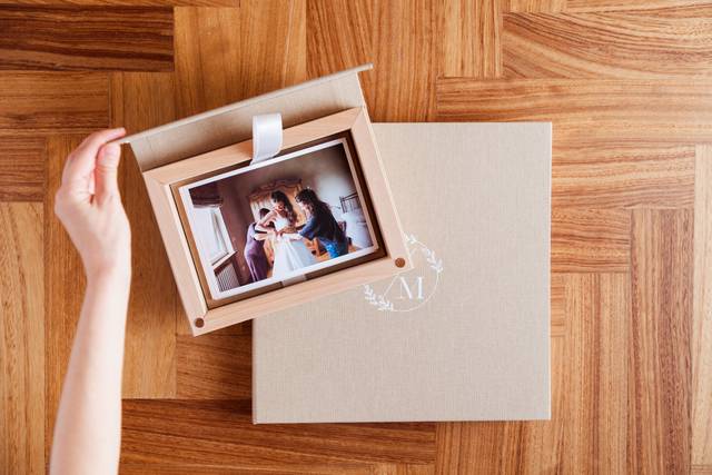 Box con foto