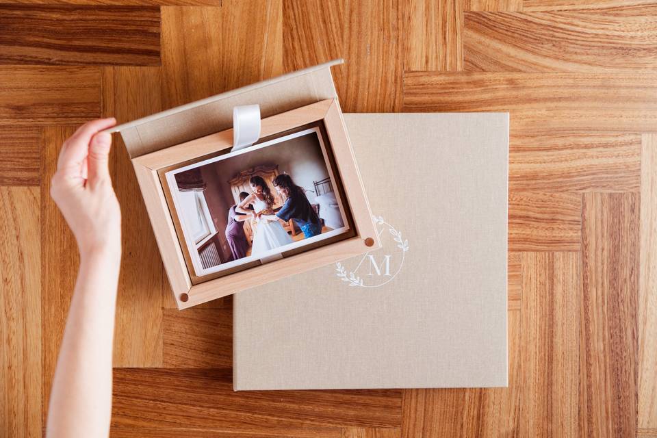Box con foto