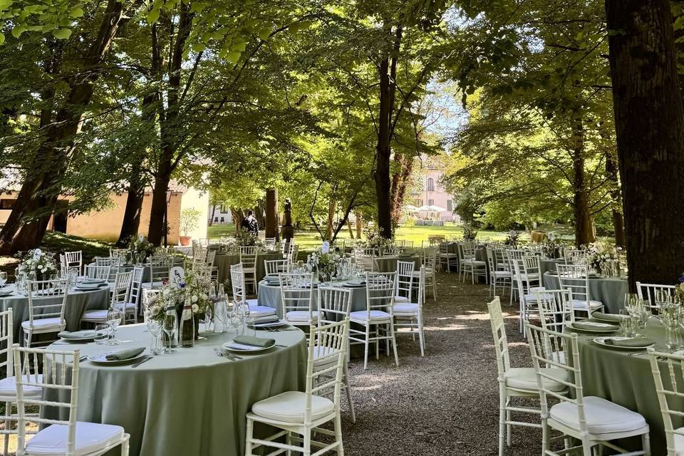 Allestimento Giardino storico