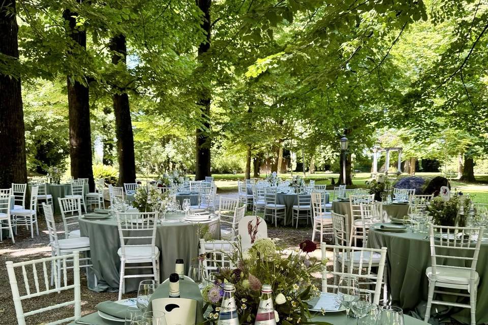 Allestimento Giardino storico
