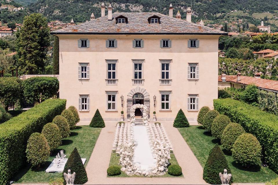 Villa Balbiano Wedding for N+F