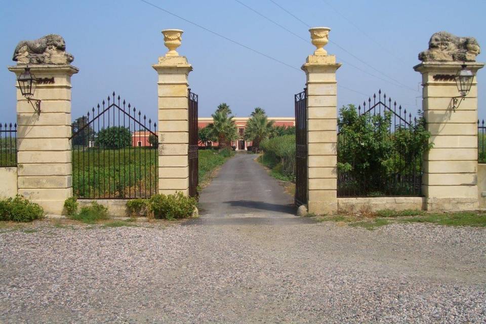 Ingresso della Tenuta