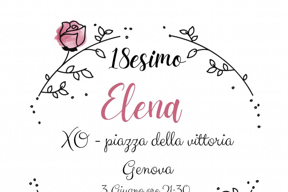 Il 18 esimo di elena