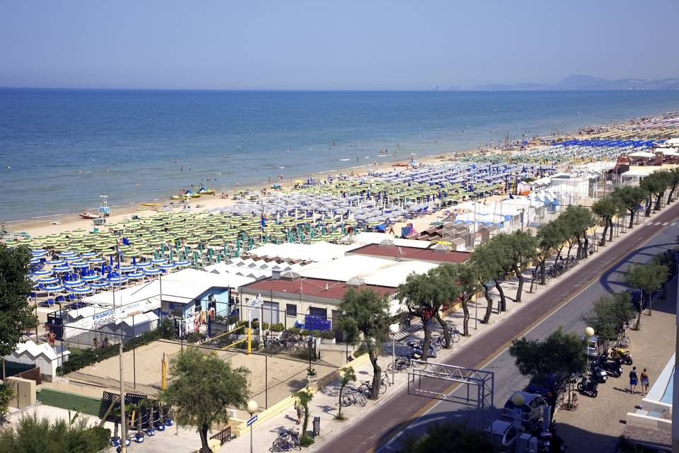 Terrazza vista dal mare