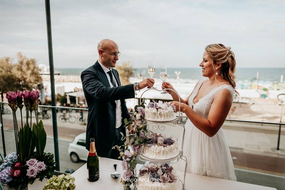 La terrazza sul mare