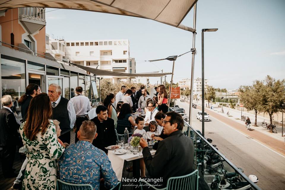 La terrazza sul mare